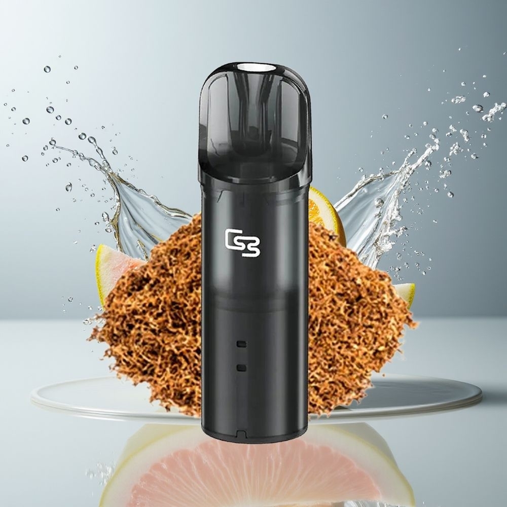 GEEK BAR Elite Prefilled Pod Kit Dansk Engros – Aluminiumlegering, 650 mAh, 2,0 ml, Naturlig Titan