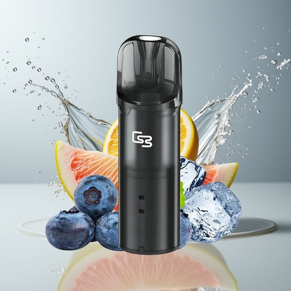 GEEK BAR Elite Prefilled Pod Kit Dansk Engros – Aluminiumlegering, 650 mAh, 2,0 ml, Naturlig Titan