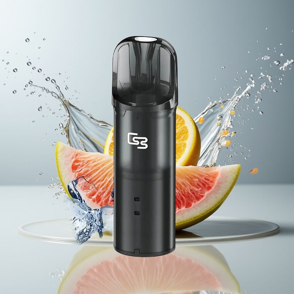 GEEK BAR Elite Prefilled Pod Kit Dansk Engros – Aluminiumlegering, 650 mAh, 2,0 ml, Naturlig Titan