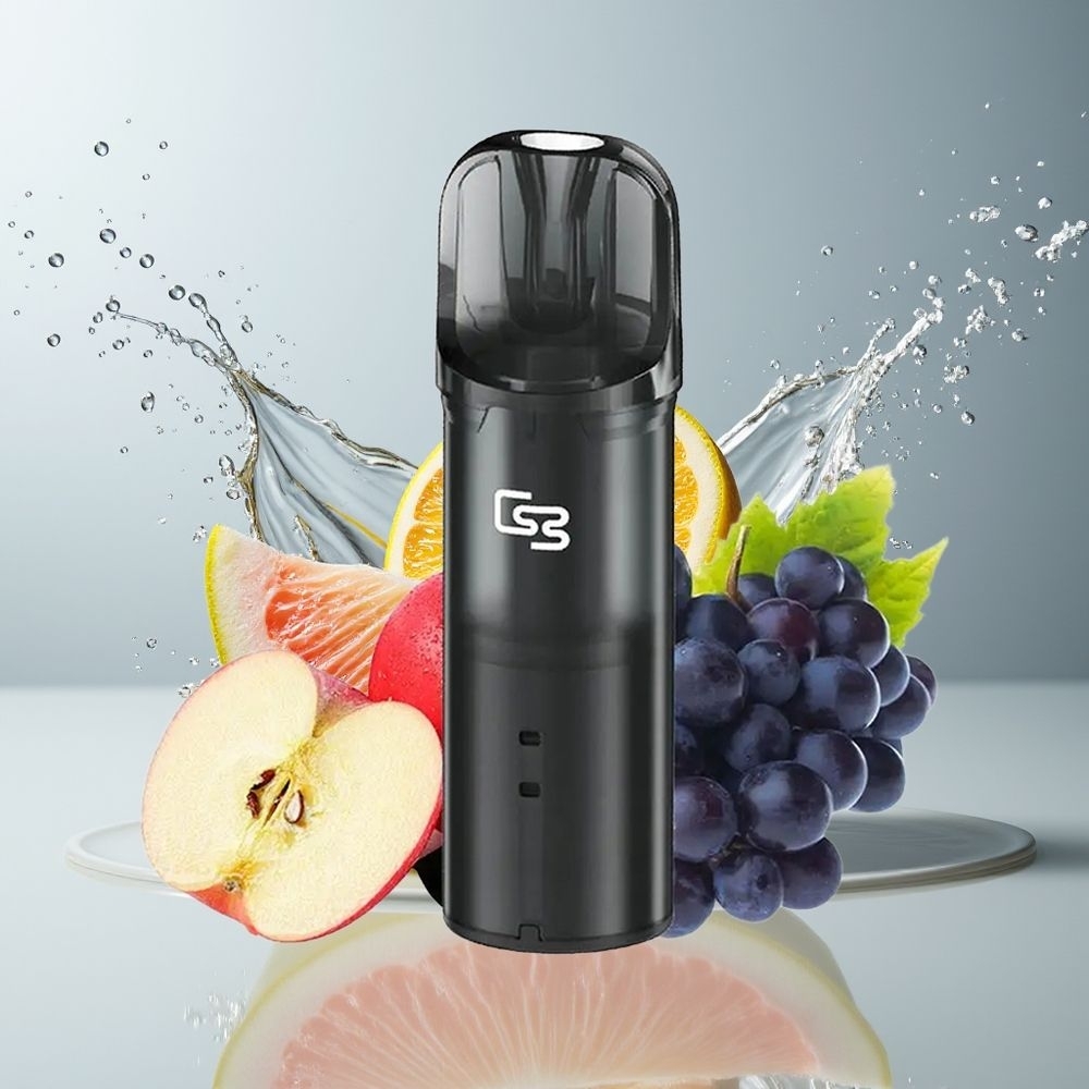 GEEK BAR Elite Prefilled Pod Kit Dansk Engros – Aluminiumlegering, 650 mAh, 2,0 ml, Naturlig Titan