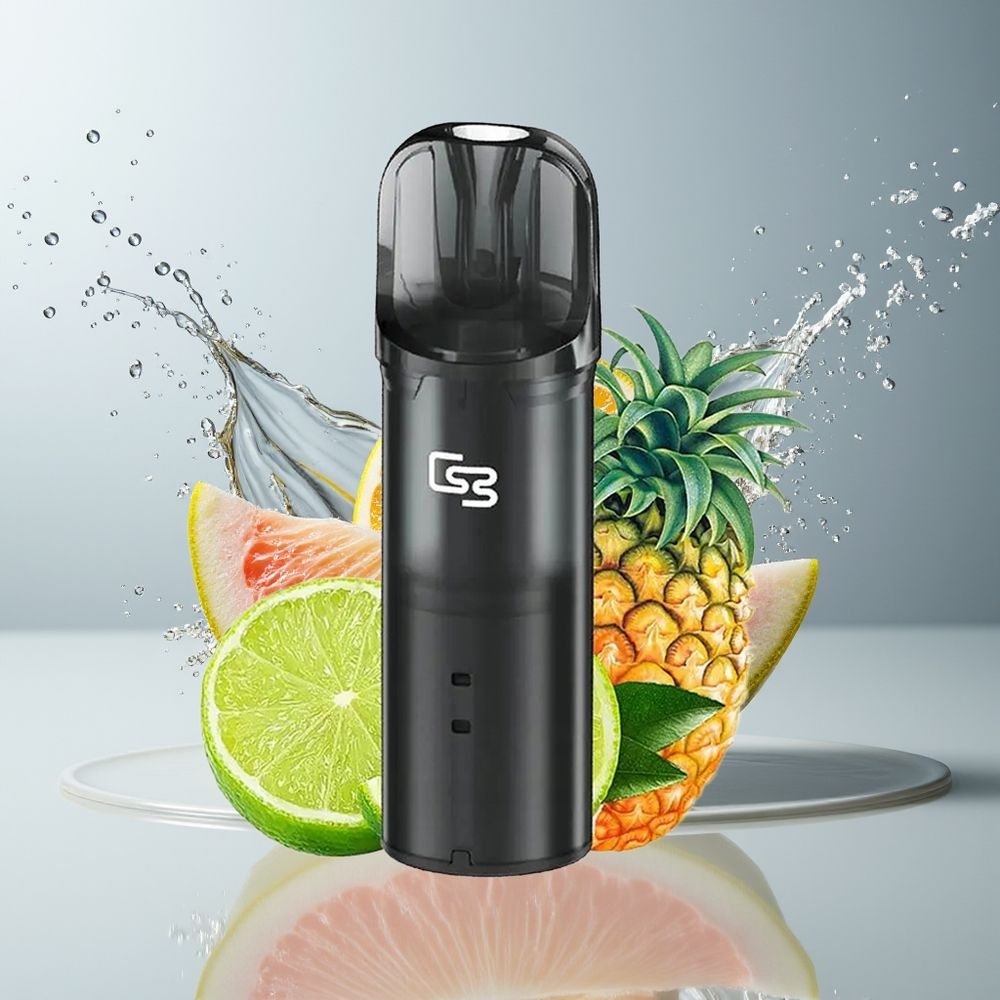 GEEK BAR Elite Prefilled Pod Kit Dansk Engros – Aluminiumlegering, 650 mAh, 2,0 ml, Naturlig Titan