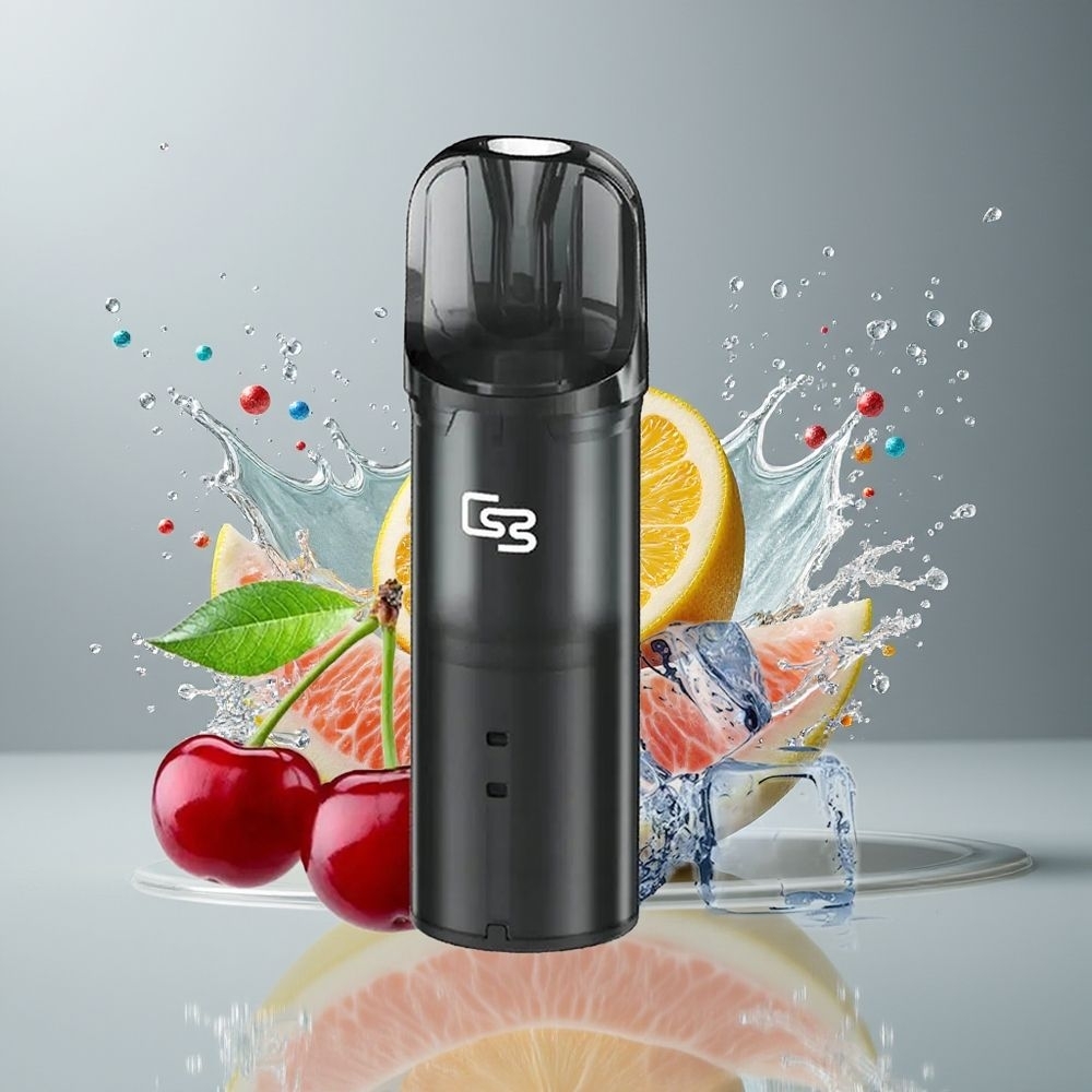 GEEK BAR Elite Prefilled Pod Kit Kølig Grå - Aluminium Legering, 650 mAh, 2.0 ml, Dansk Engros