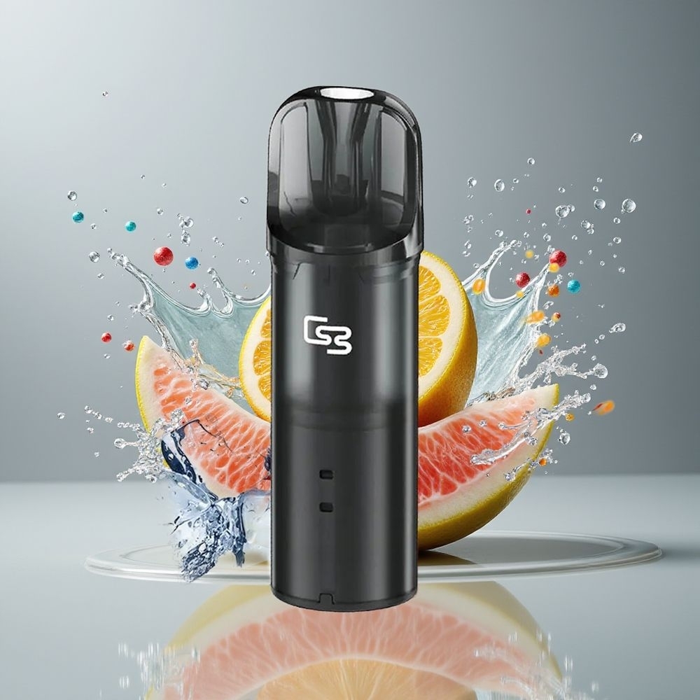 GEEK BAR Elite Prefilled Pod Kit Kølig Grå - Aluminium Legering, 650 mAh, 2.0 ml, Dansk Engros