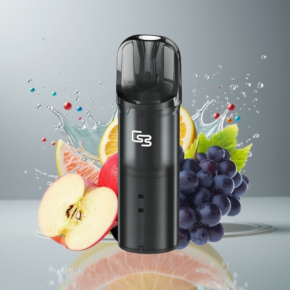 GEEK BAR Elite Prefilled Pod Kit Kølig Grå - Aluminium Legering, 650 mAh, 2.0 ml, Dansk Engros