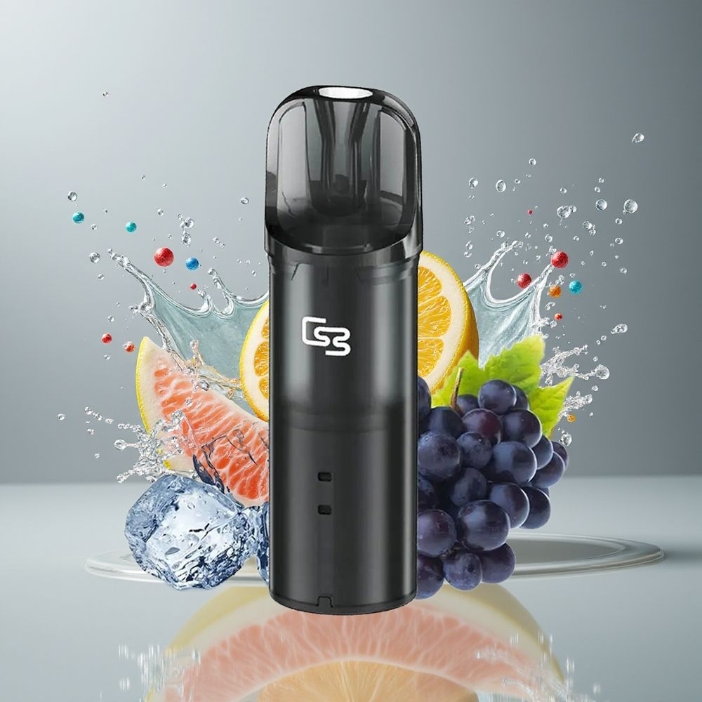 GEEK BAR Elite Prefilled Pod Kit Kølig Grå - Aluminium Legering, 650 mAh, 2.0 ml, Dansk Engros