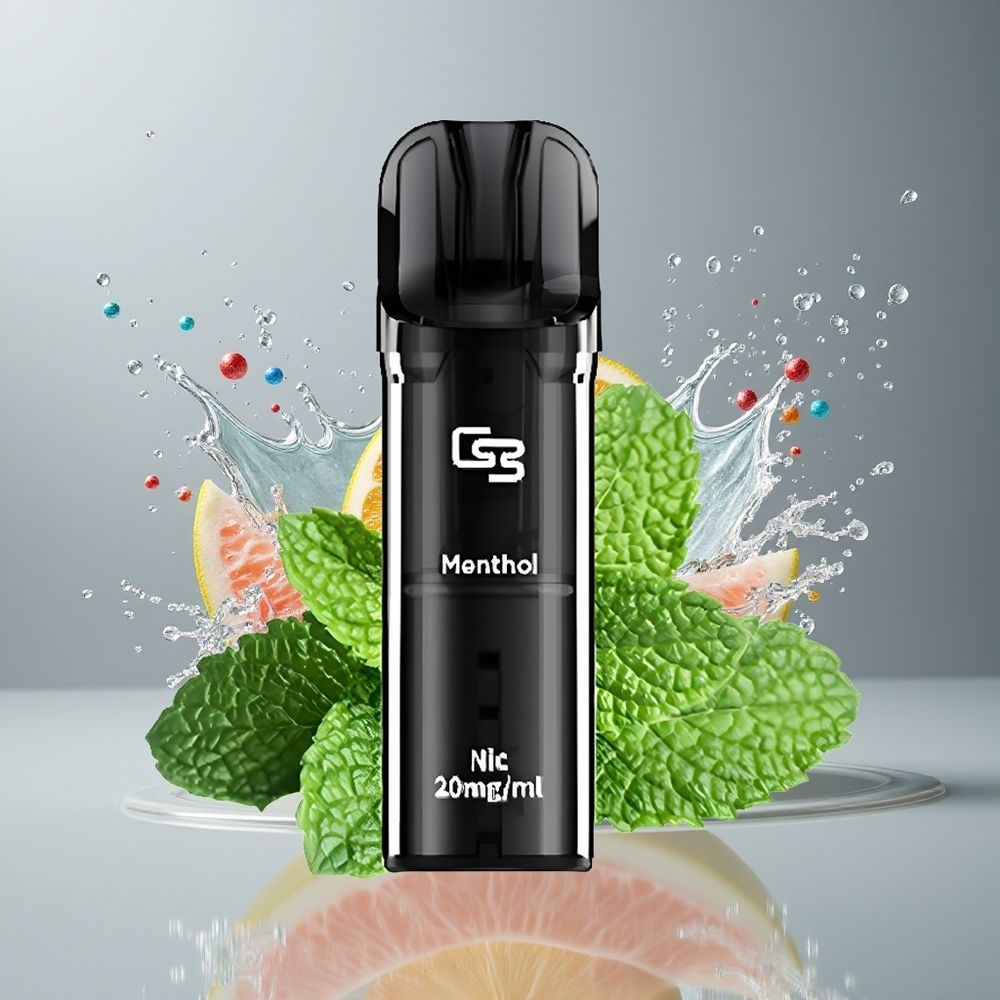 GEEK BAR Elite Prefilled Pod Kit Kølig Grå - Aluminium Legering, 650 mAh, 2.0 ml, Dansk Engros