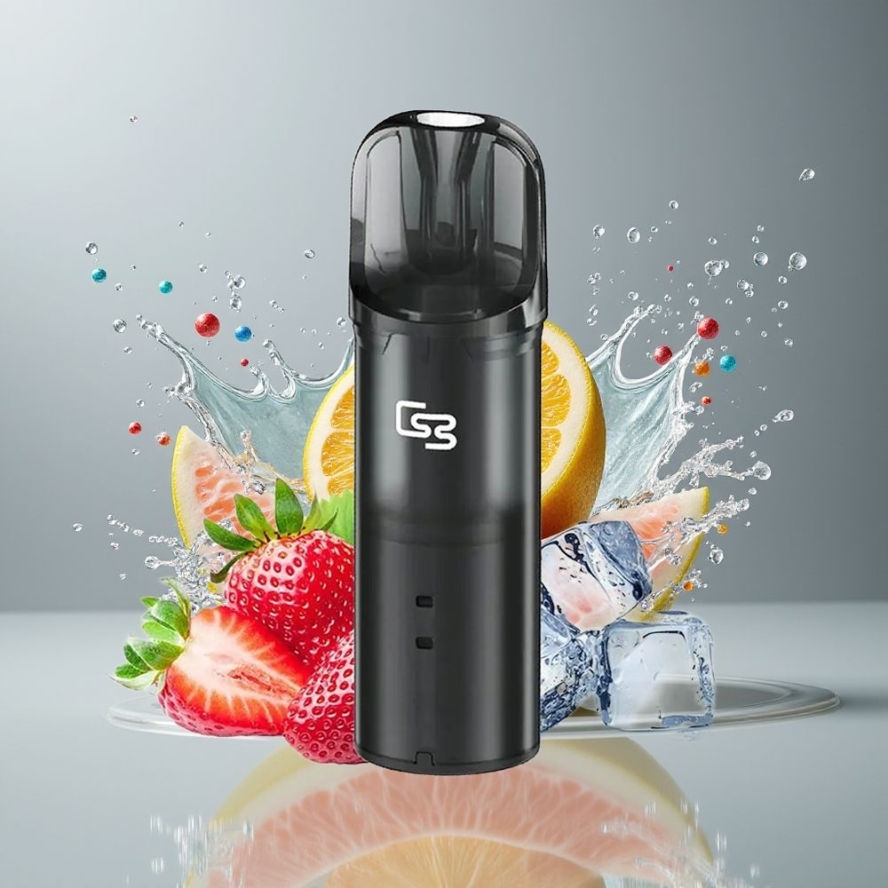 GEEK BAR Elite Prefilled Pod Kit Kølig Grå - Aluminium Legering, 650 mAh, 2.0 ml, Dansk Engros