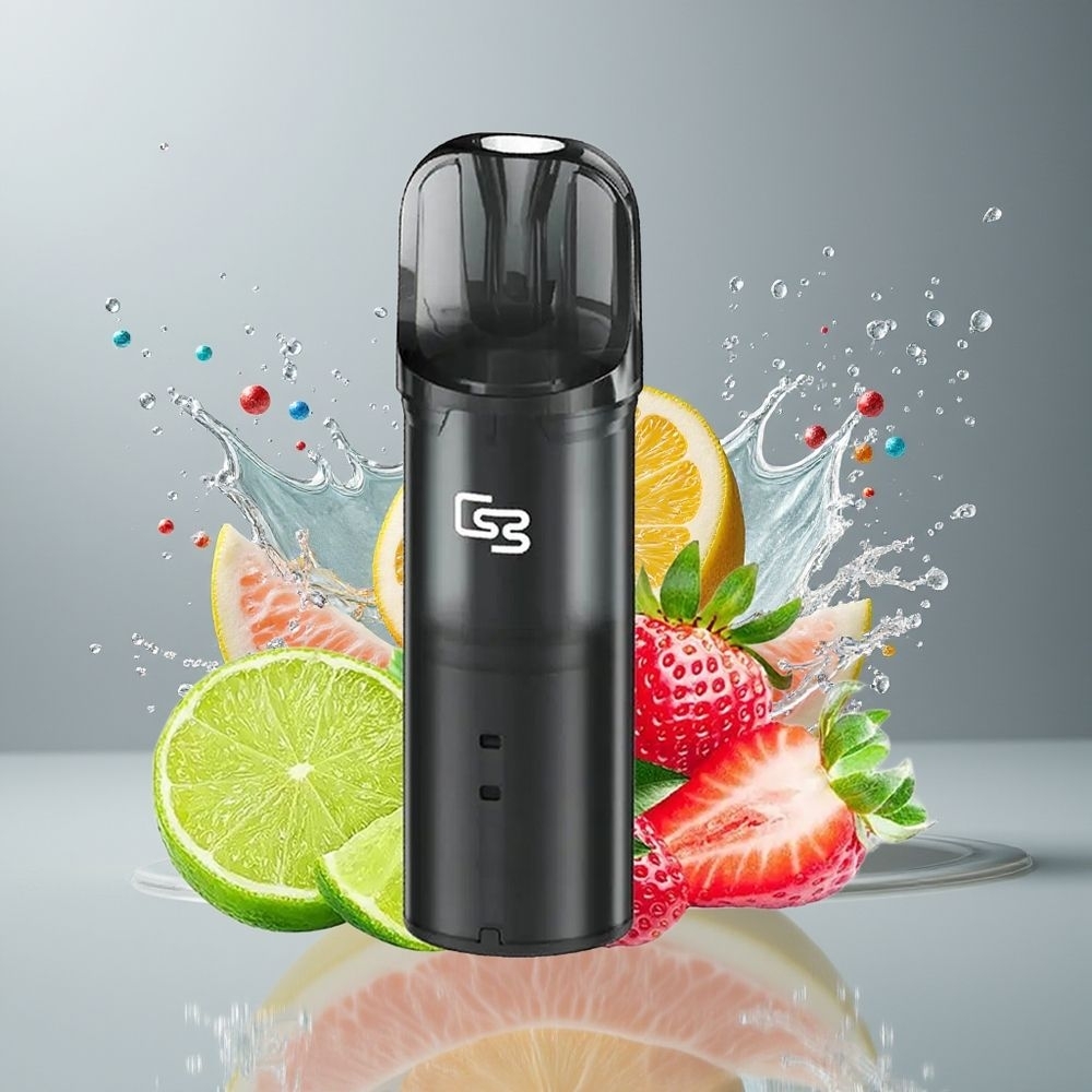 GEEK BAR Elite Prefilled Pod Kit Kølig Grå - Aluminium Legering, 650 mAh, 2.0 ml, Dansk Engros