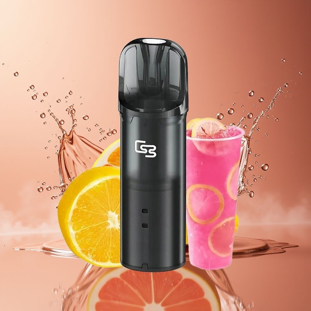 GEEK BAR Elite Prefyldt Pod Kit Dansk Engros – Aluminiumlegering – Kobberrød (Rød) – 650 mAh – 2,0 ml