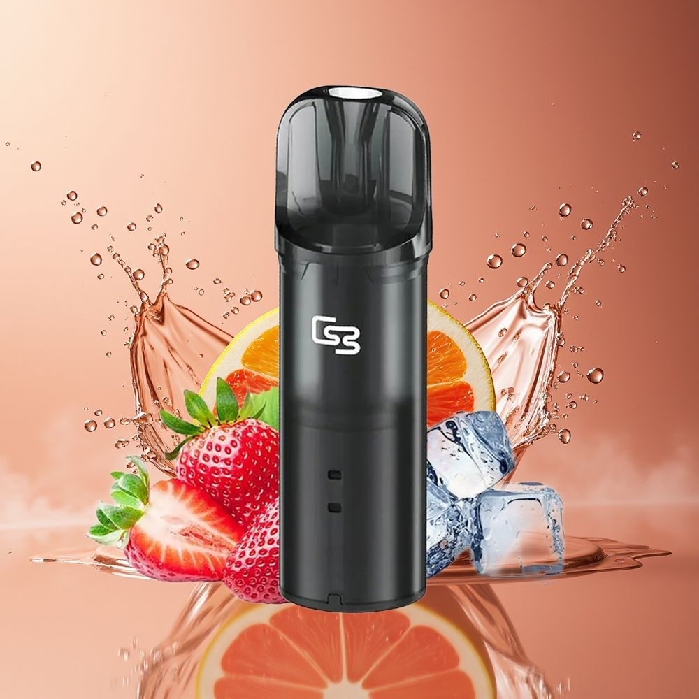 GEEK BAR Elite Prefyldt Pod Kit Dansk Engros – Aluminiumlegering – Kobberrød (Rød) – 650 mAh – 2,0 ml