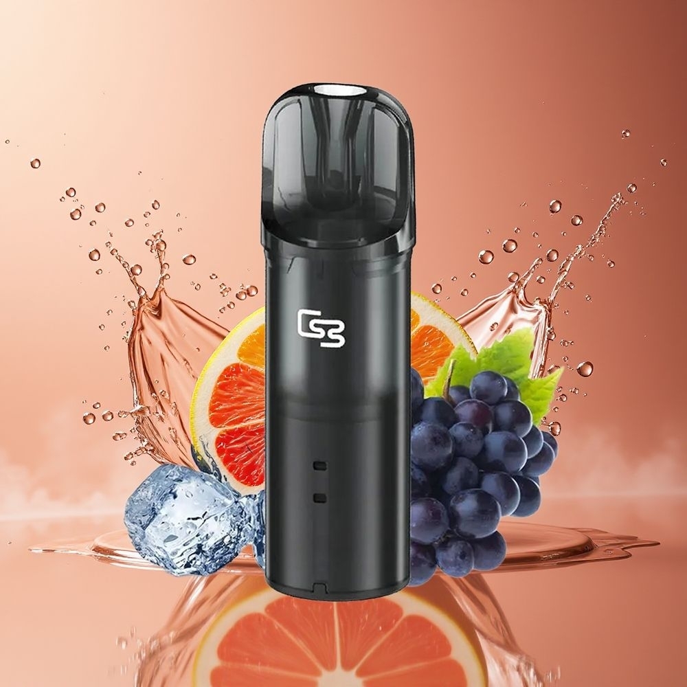 GEEK BAR Elite Prefyldt Pod Kit Dansk Engros – Aluminiumlegering – Kobberrød (Rød) – 650 mAh – 2,0 ml