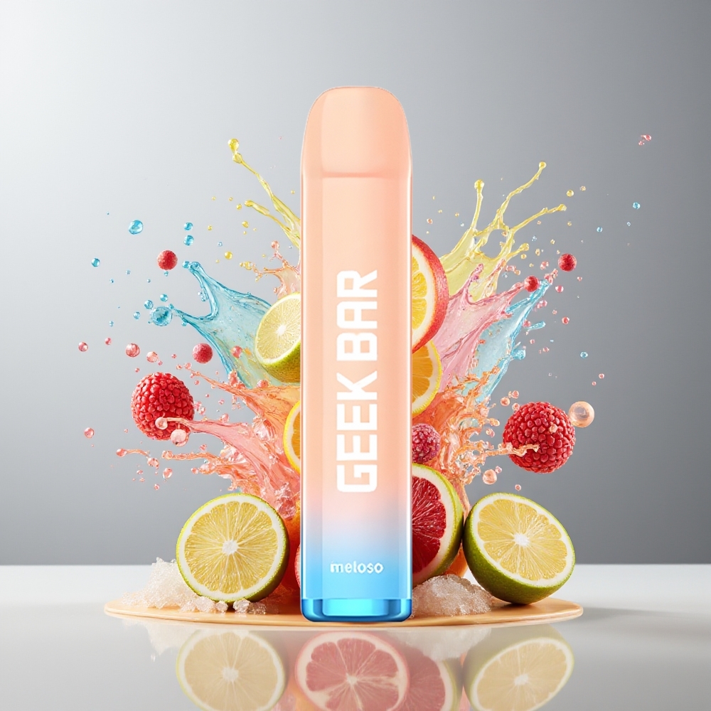 GEEK BAR Meloso 600 Puffs Disposable Vape Cola Is Dansk Engros