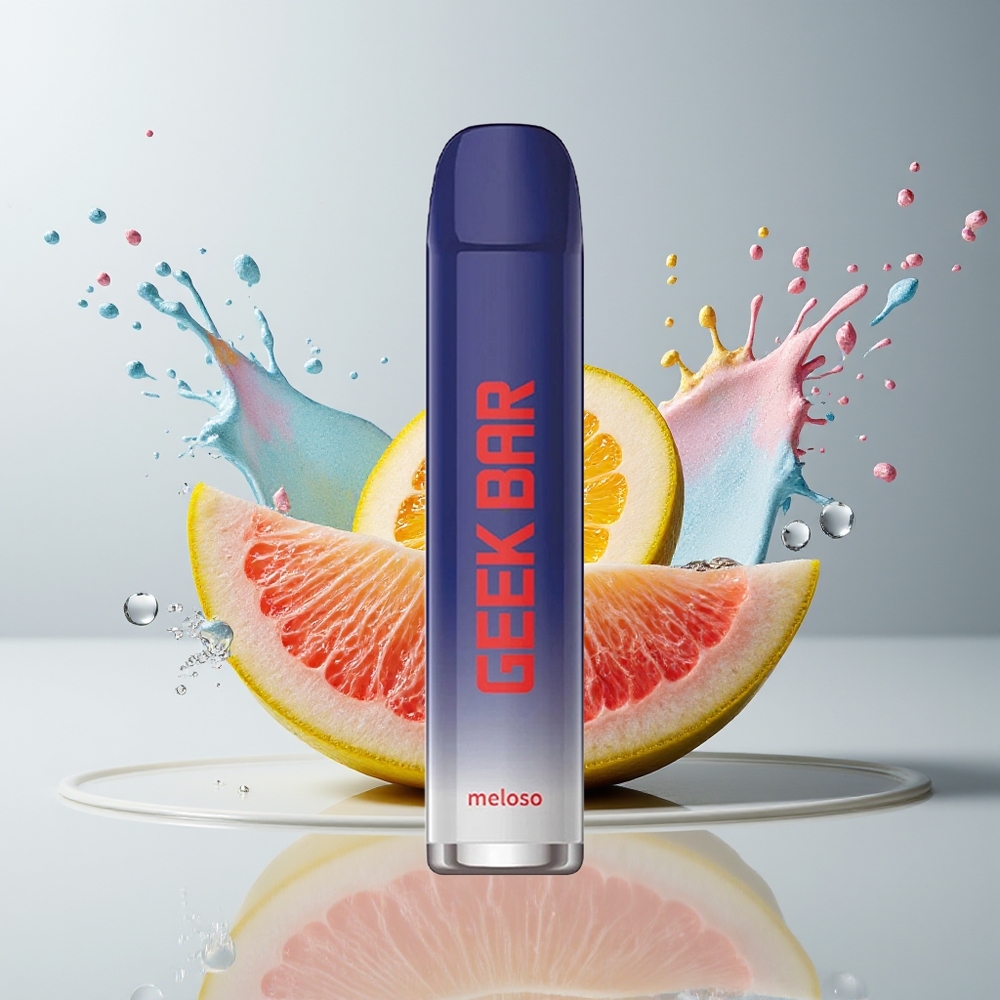 GEEK BAR Meloso 600 Puffs Disposable Vape Dansk Engros – 2ml / 550mAh / 20mg – Geekbull Is