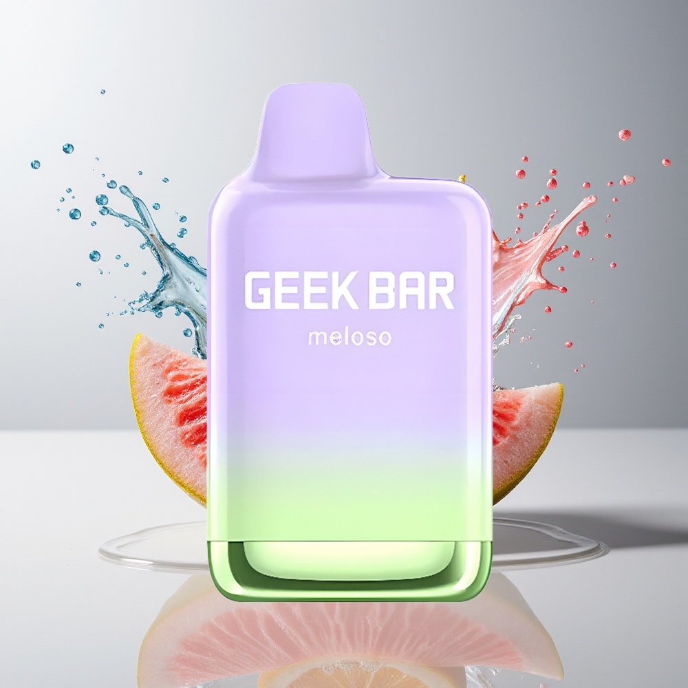 GEEK BAR Meloso Max 9000 Puffs Engangs Vape Dansk Engros – Bær Trio Is med 14ml og 5% Nikotin