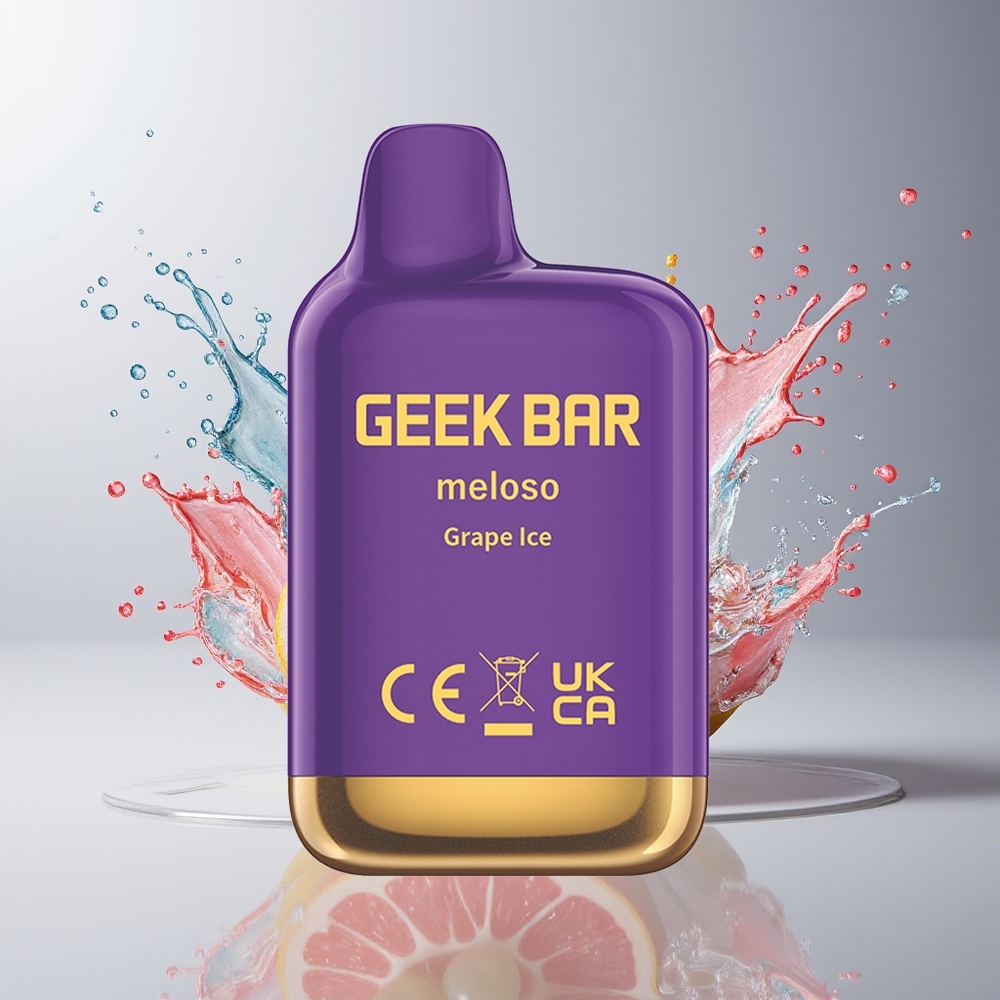 GEEK BAR Meloso Mini 600 Puffs Dansk Engros Disposable Vape Drues Is