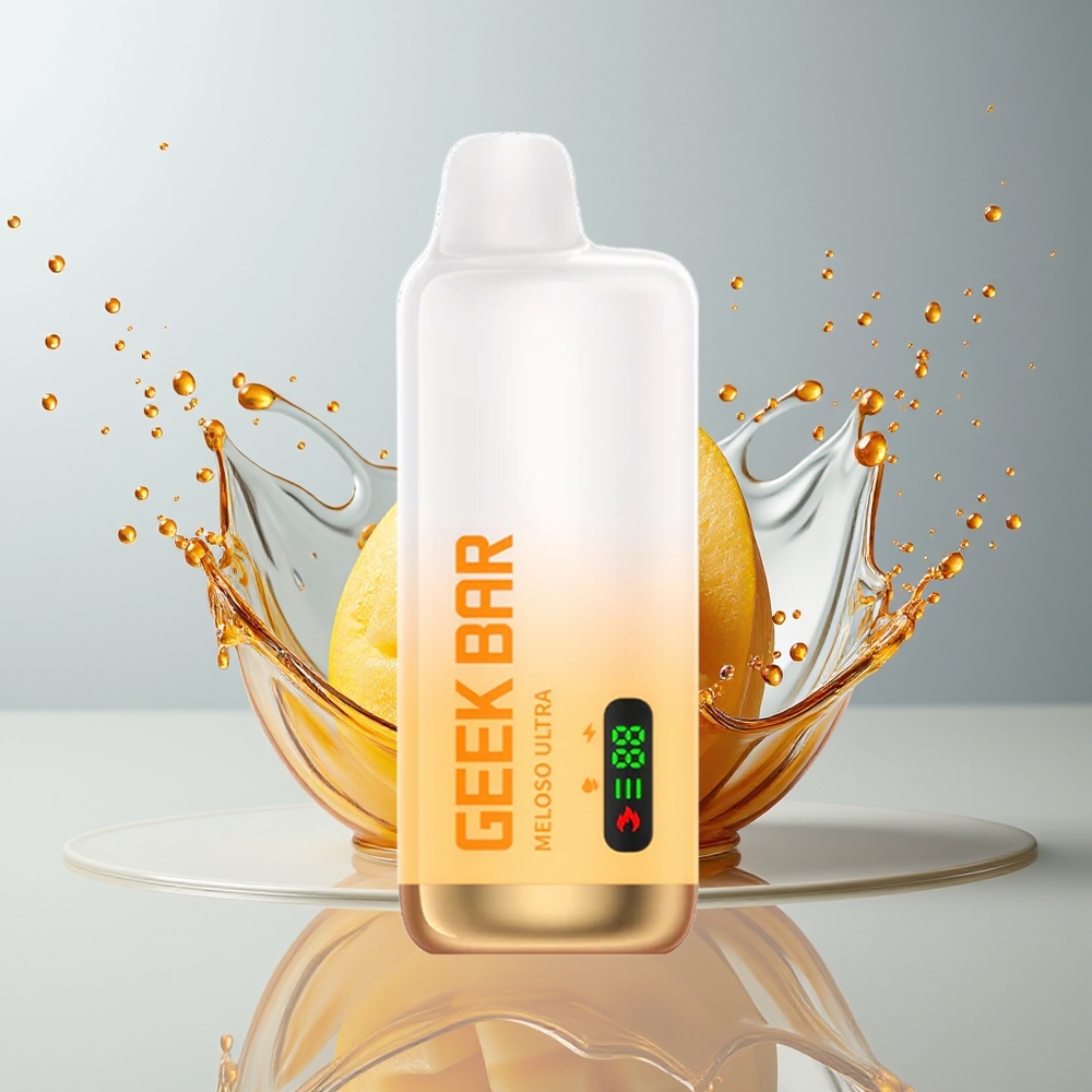 GEEK BAR Meloso Ultra 10000 Puffs Disposable Vape Dansk engros med 5% nikotin, USB-C og Mexico Mango