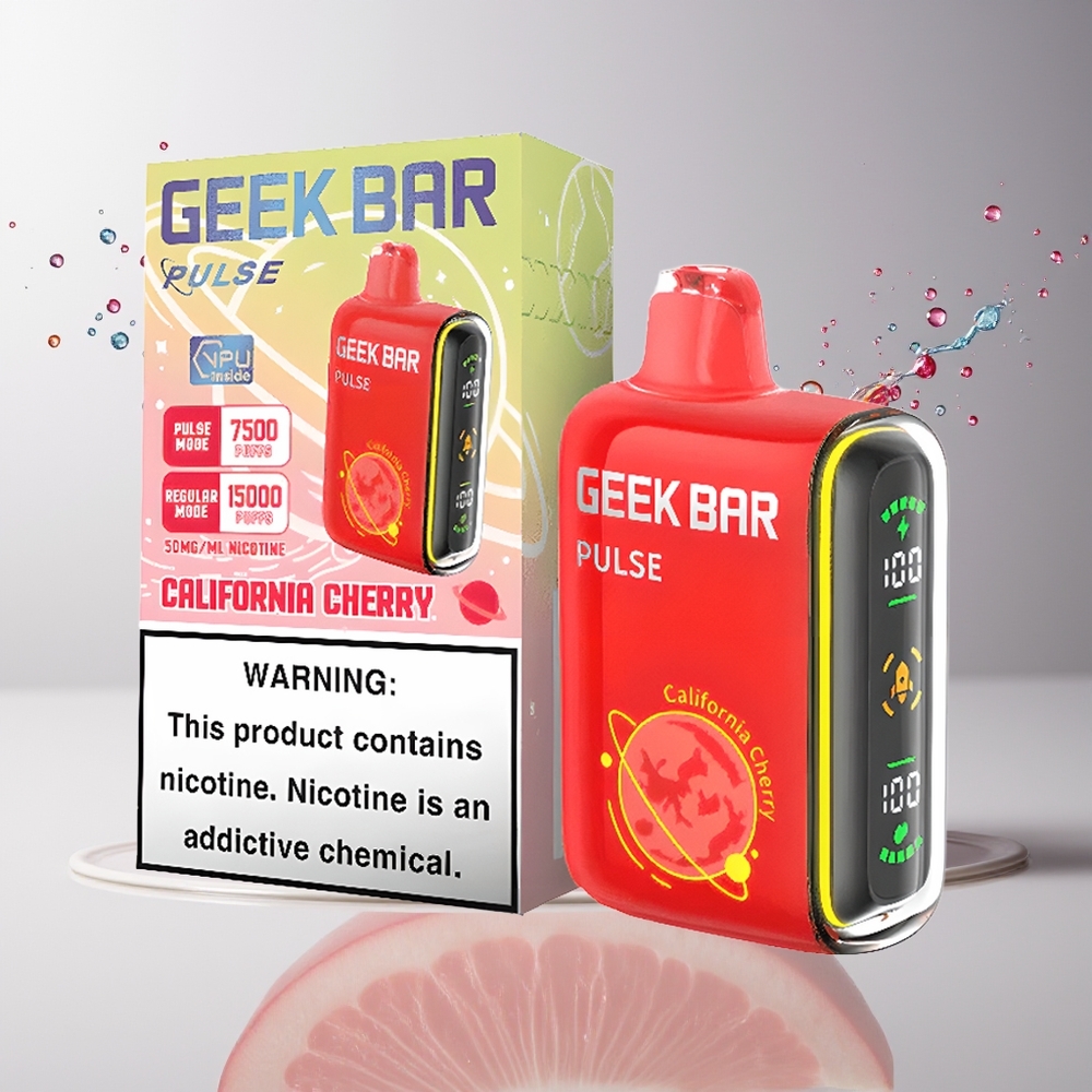 GEEK BAR Pulse 15000 Puffs Dansk Engros med 16ML E-væske og 5% Nikotin Planet-udgave