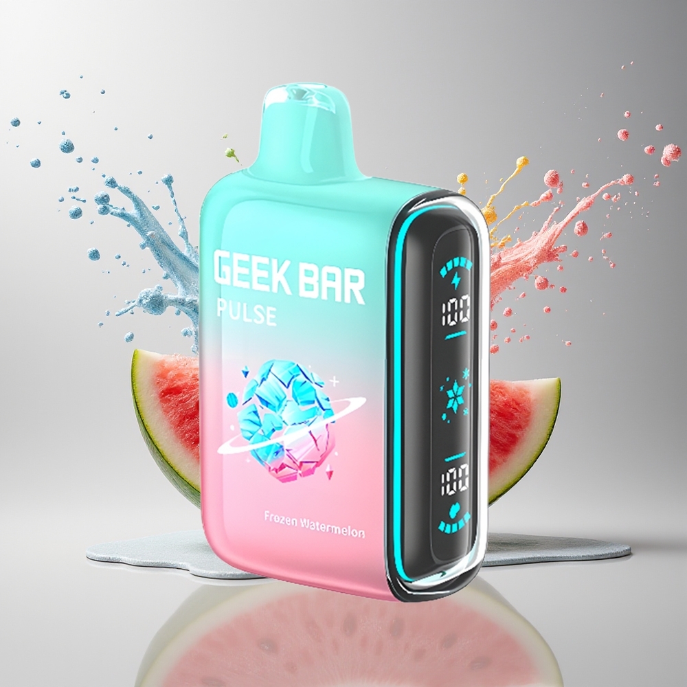 GEEK BAR Pulse 15000 Puffs Frostet Udgave Dansk engros med 16ML e-væske og 5% nikotin