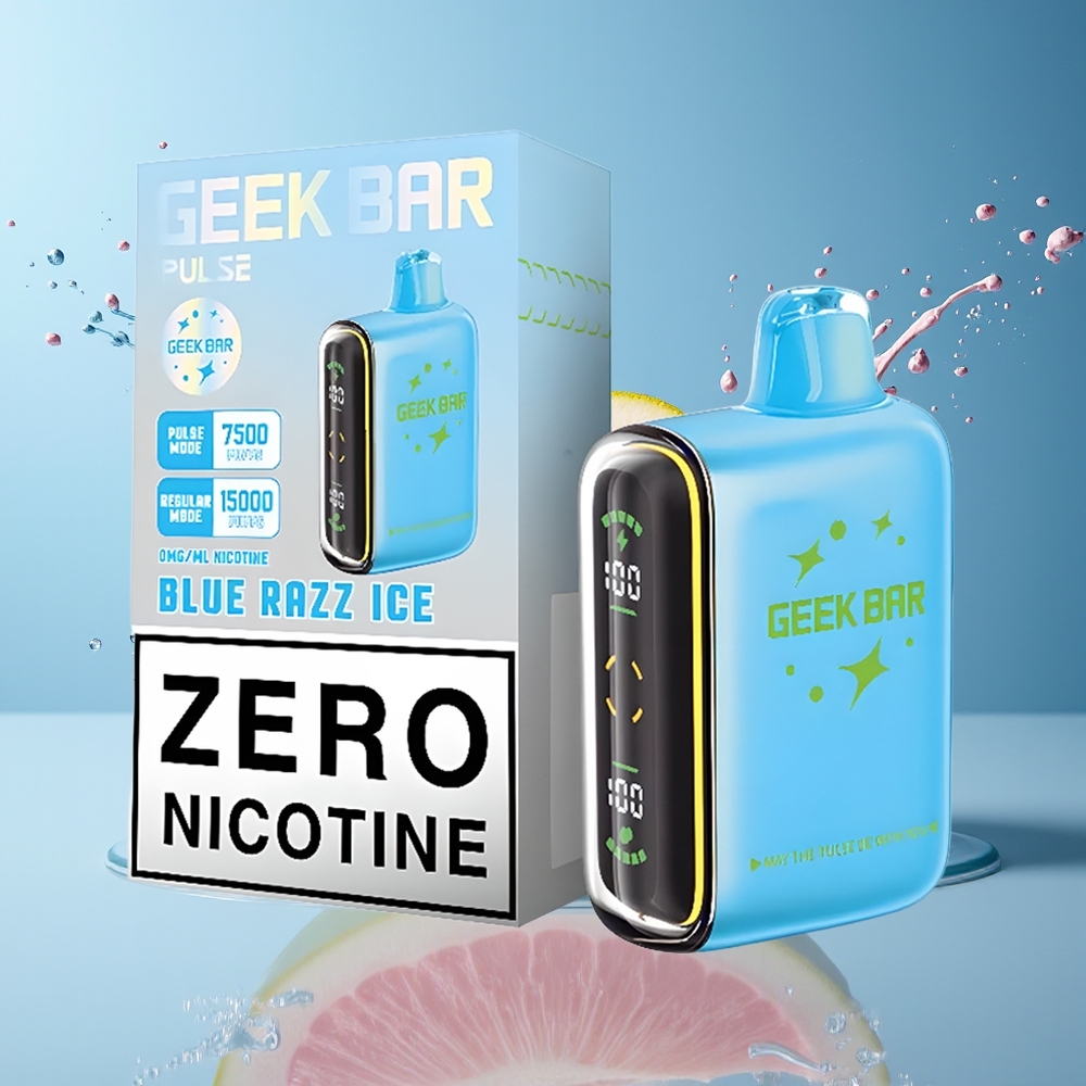Geek Bar Pulse 15000 Puffs Dansk Engros – 16ML, 5% Nikotin, Justerbar Luftflow