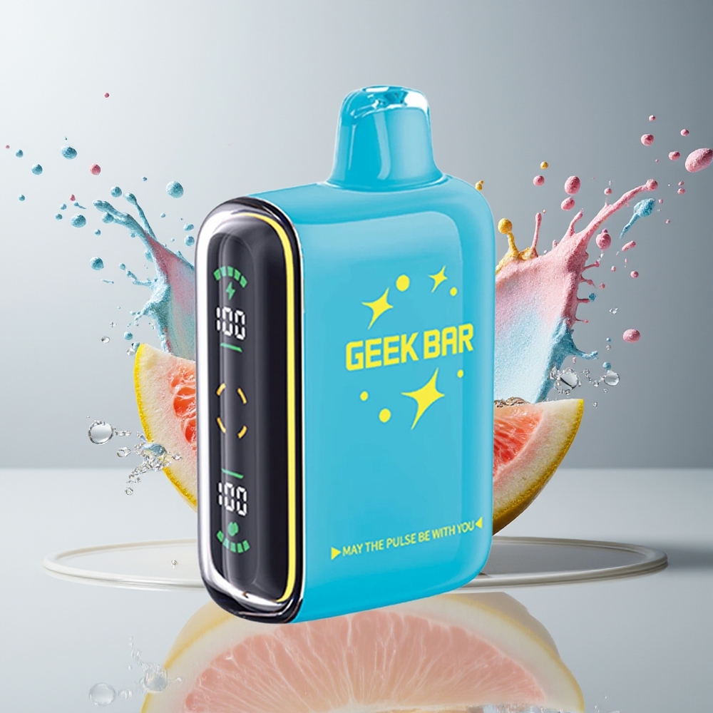 Geek Bar Pulse 15000 Puffs Dansk Engros – 16ML, 5% Nikotin, Justerbar Luftflow