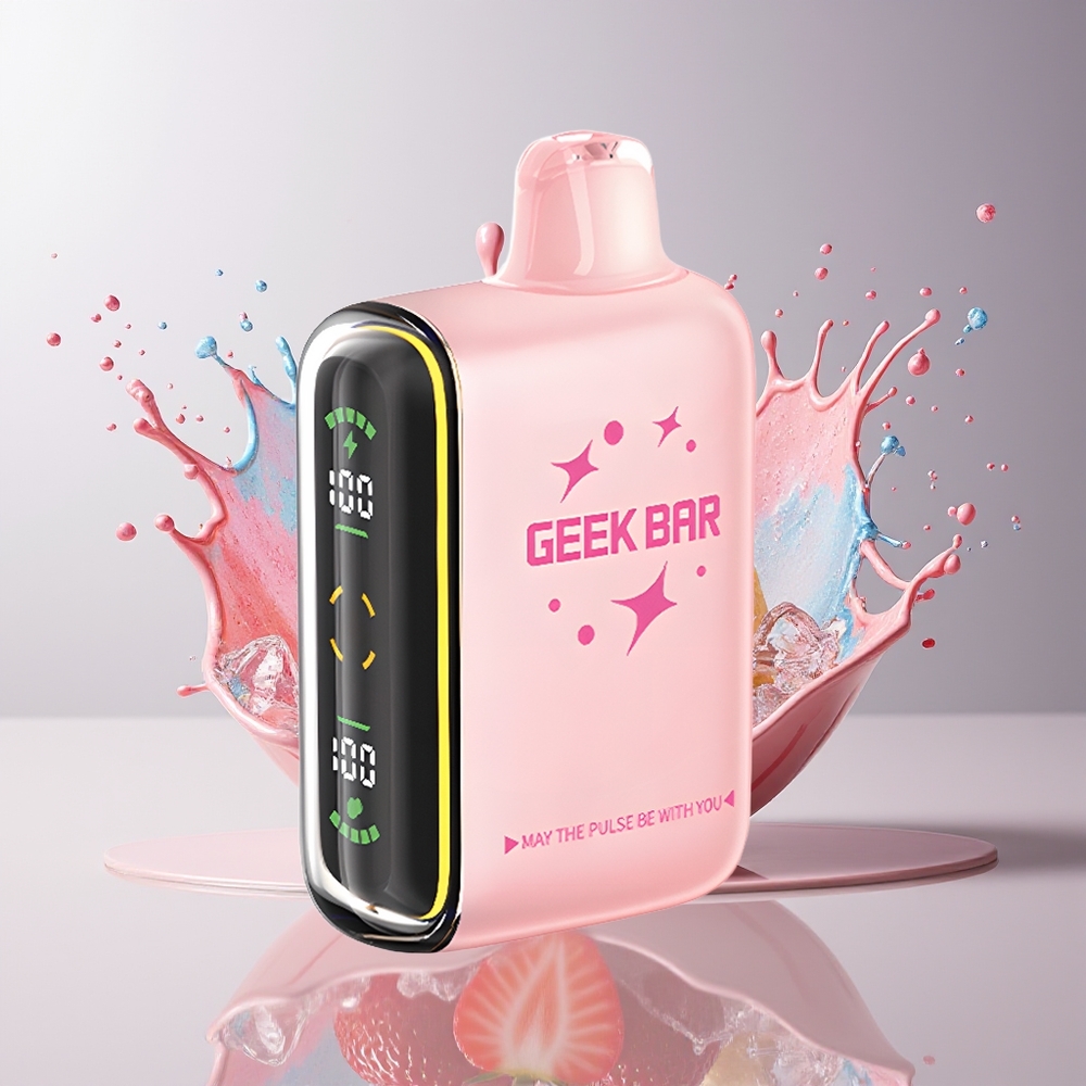 Geek Bar Pulse 15000 Puffs Dansk Engros – 16ML, 5% Nikotin, Justerbar Luftflow