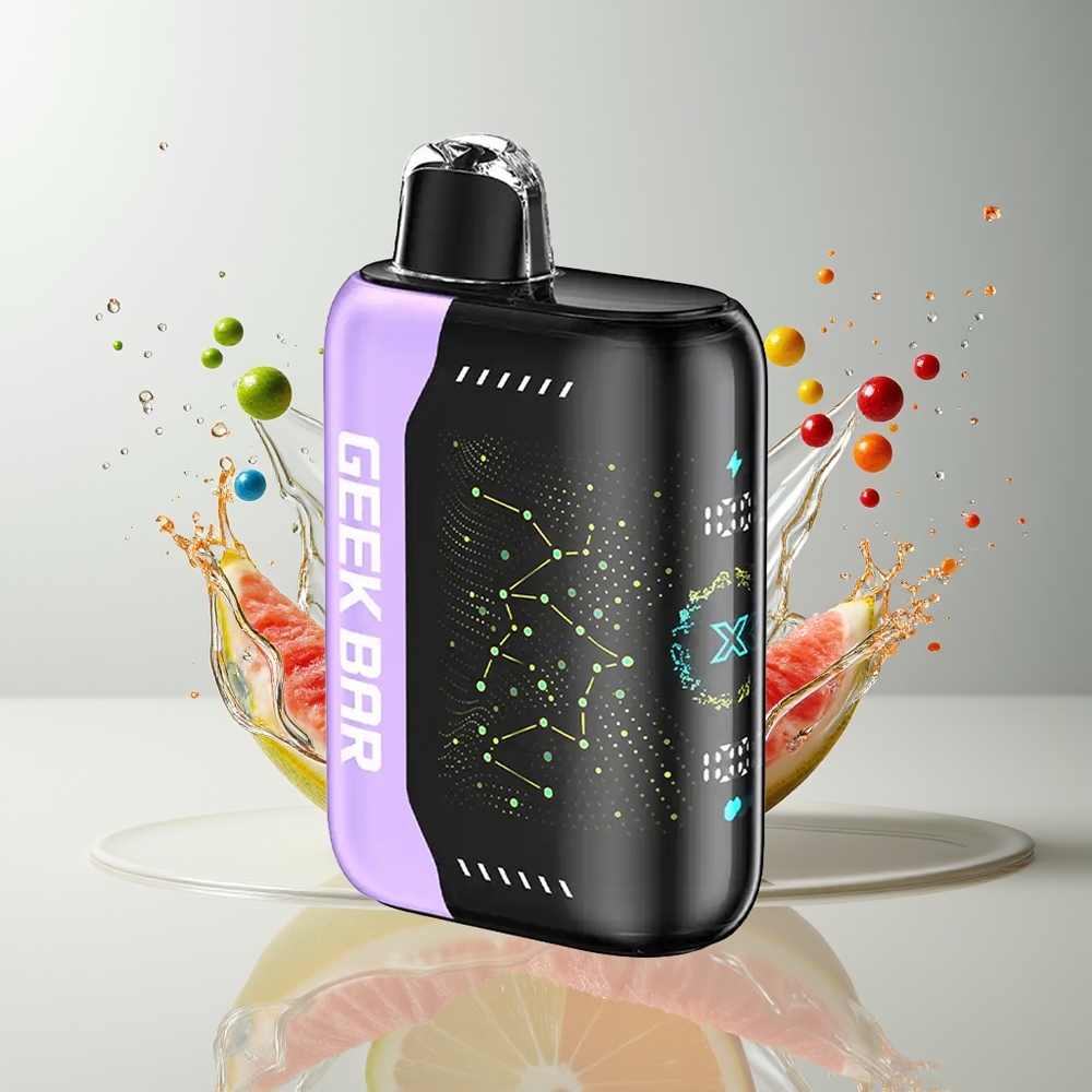 Geek Bar Pulse X 25000 Puffs Dansk Engros med 18mL E-Væske og USB Type-C