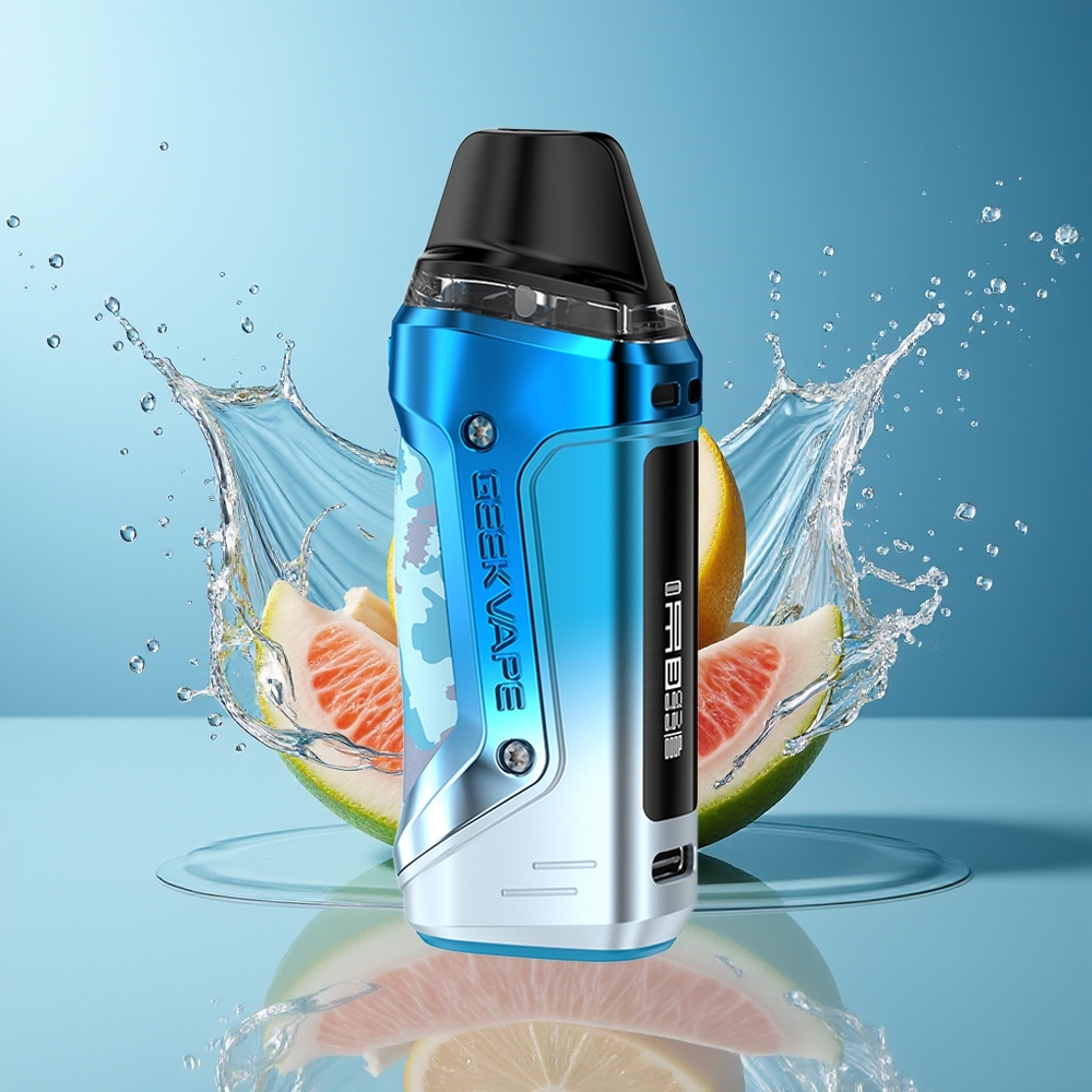 GeekVape AN 2 (Aegis Nano 2) Kit Ocean Blå Dansk Engros - 30W, 1100mAh, Type-C