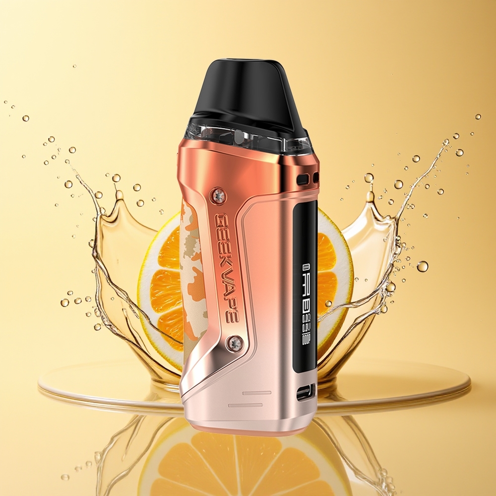 GeekVape AN 2 (Aegis Nano 2) Kit Solgul Dansk engros – 30W, 1100mAh, Type-C