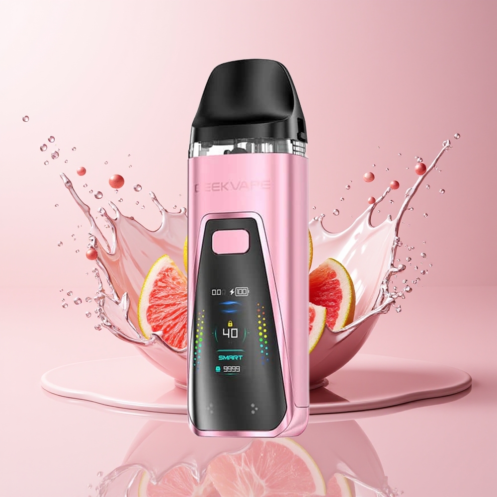 GeekVape Digi Pro Pod Mod Kit 40W 2000mAh 5mL/2mL Dansk engros Sakura Pink (Kirsebærblomst Pink)