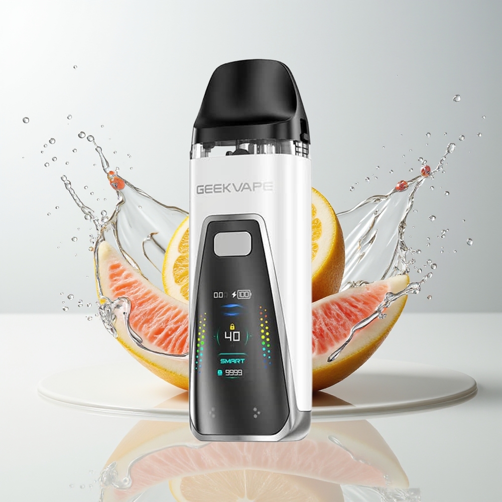 GeekVape Digi Pro Pod Mod Kit Dansk Engros med 40W, 2000mAh og Perlehvid