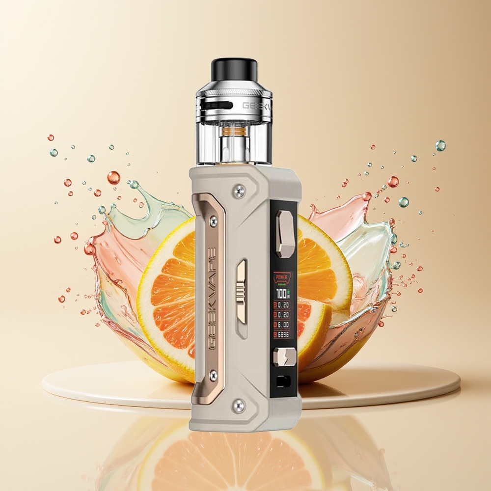 GeekVape E100i Kit Beige 3000mAh 100W Dansk engros