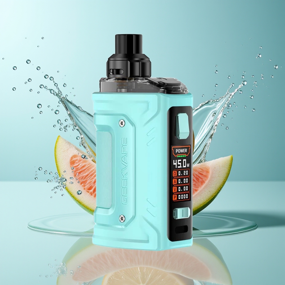 GeekVape H45 Classic (Aegis Hero 2 Classic) Pod Kit med 1400mAh batteri og 4.0ml tank - Dansk engros