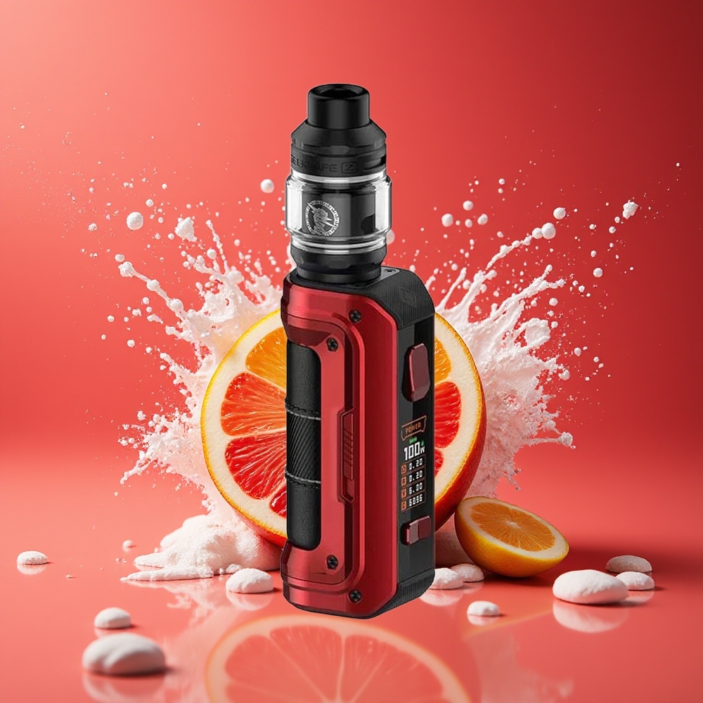 GeekVape Max100 (Aegis Max 2) 100W Kit Rød Dansk Engros - 100W, 5.5ml, IP68