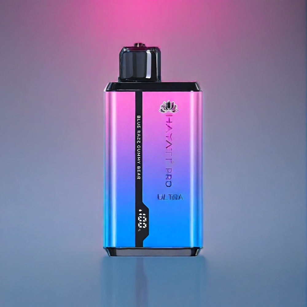 Hayati Pro Ultra 15000 Puffs Dansk engros - 2 12ml - Blå Hindbær Gummibjørn