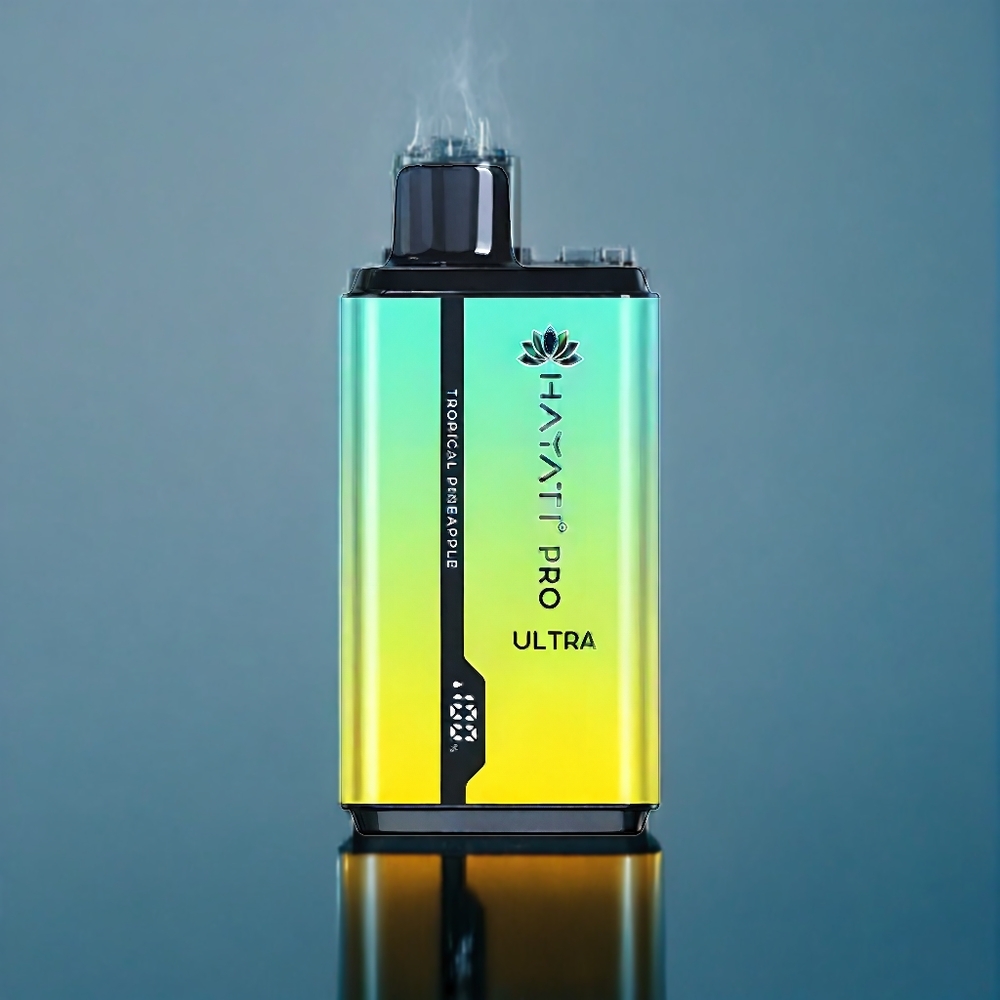 Hayati Pro Ultra 15000 Puffs Dansk engros med 2 12ml og Tropisk Ananas