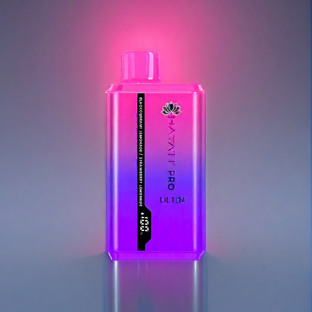 Hayati Pro Ultra 15000 Puffs Dansk engros med 850mAh batteri og Solbær Citron Jordbær Citron smag