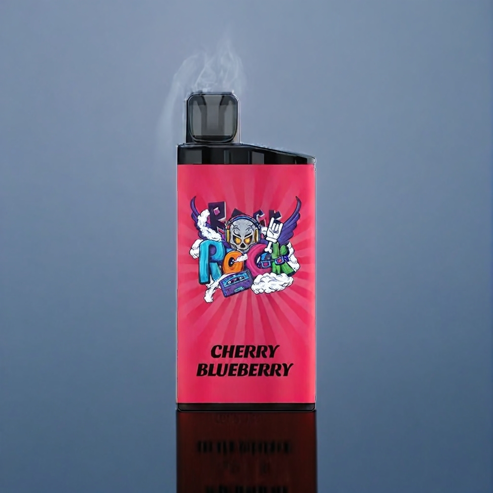 Iget Bar 3500 Puffs Kirsebær Blåbær Dansk engros - 1.2 Ohm Mesh spole, 1400 mAh, 78g