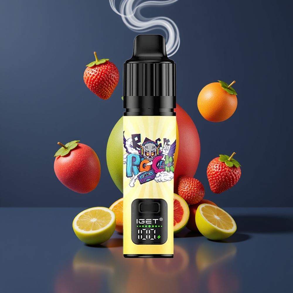 IGET BAR PLUS S3 POD 10000 Puffs Disposable Vape Mango Monster 18 ml 5% Nikotin Dansk engros