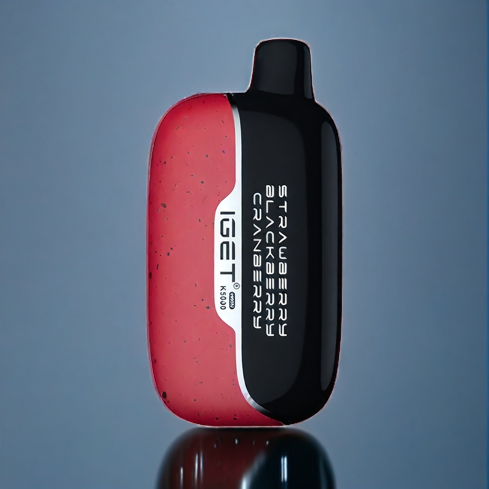 Iget Moon K5000 Puffs Dansk engros Jordbær Brombær Tranebær (81.5 g, 5000 Puffs, PC)