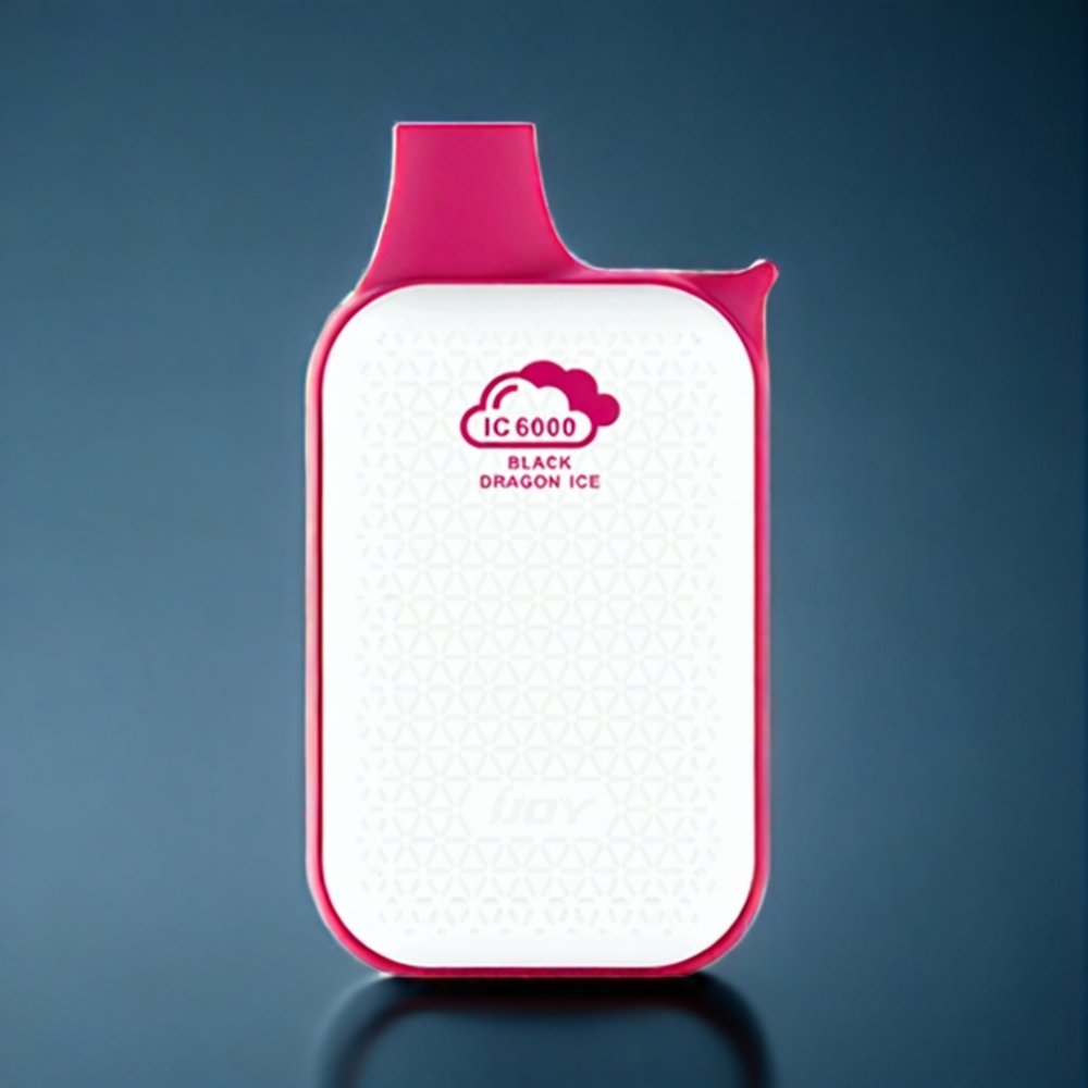 IJOY Bar IC6000 Dansk Engros Engangs Vape Sort Drage Is med 6000 Pust og 15ml E-væske