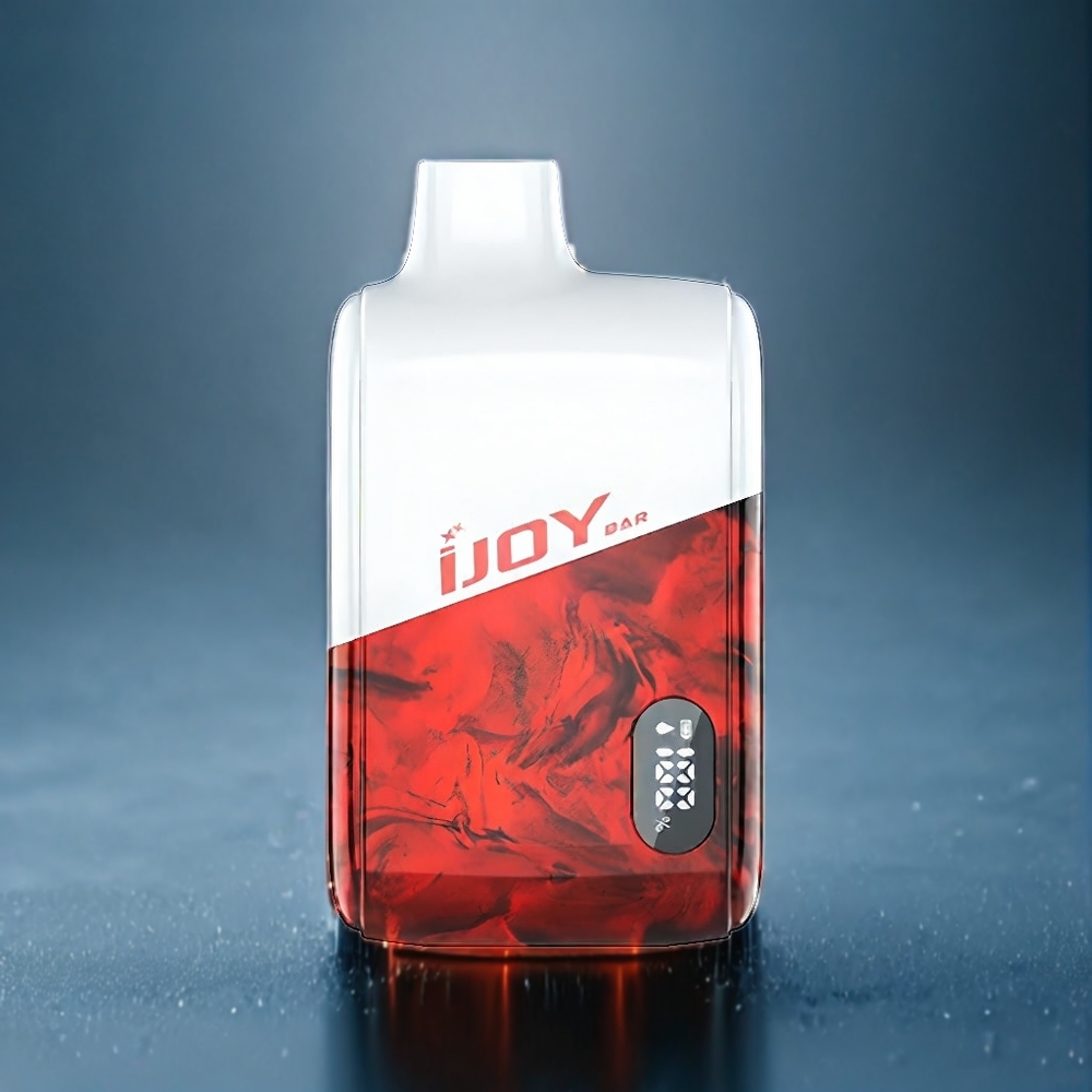 IJOY Bar IC8000 Dansk Engros Engangs vape Sort Drage Is - 8000 Puffs, 18ml, Type-C Opladning