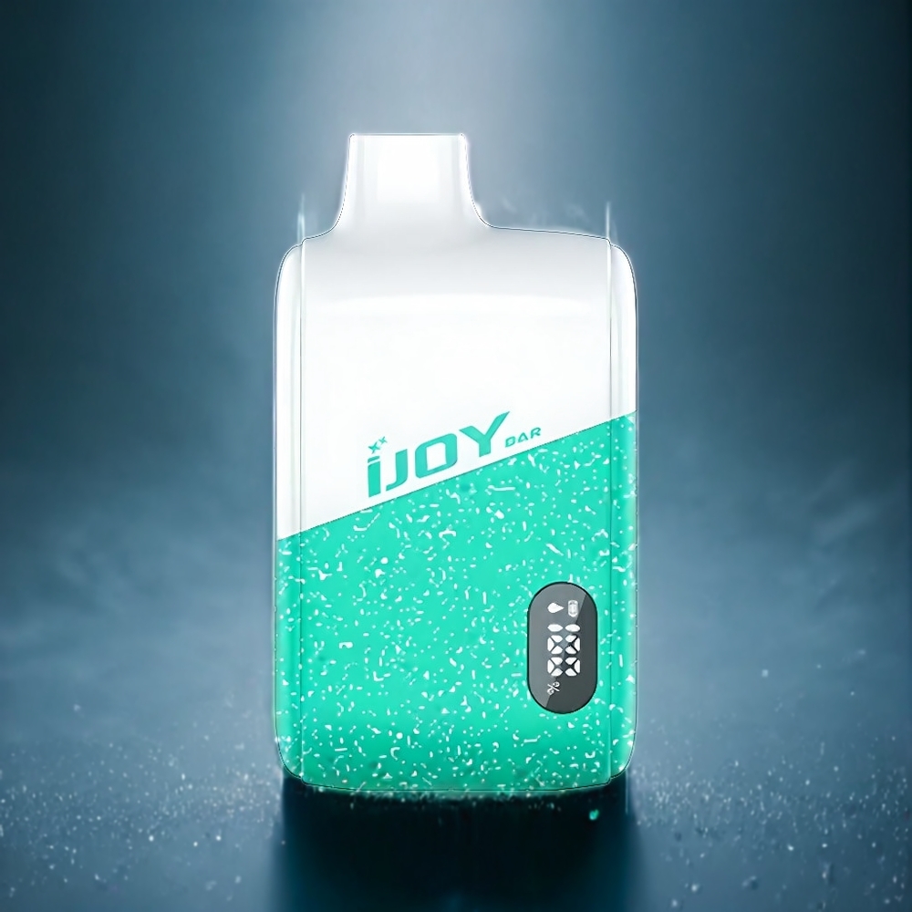 IJOY Bar IC8000 Engangs Vape Dansk Engros med 8000 Puffs og Mynte Slik - 18ml, 5% Nikotin