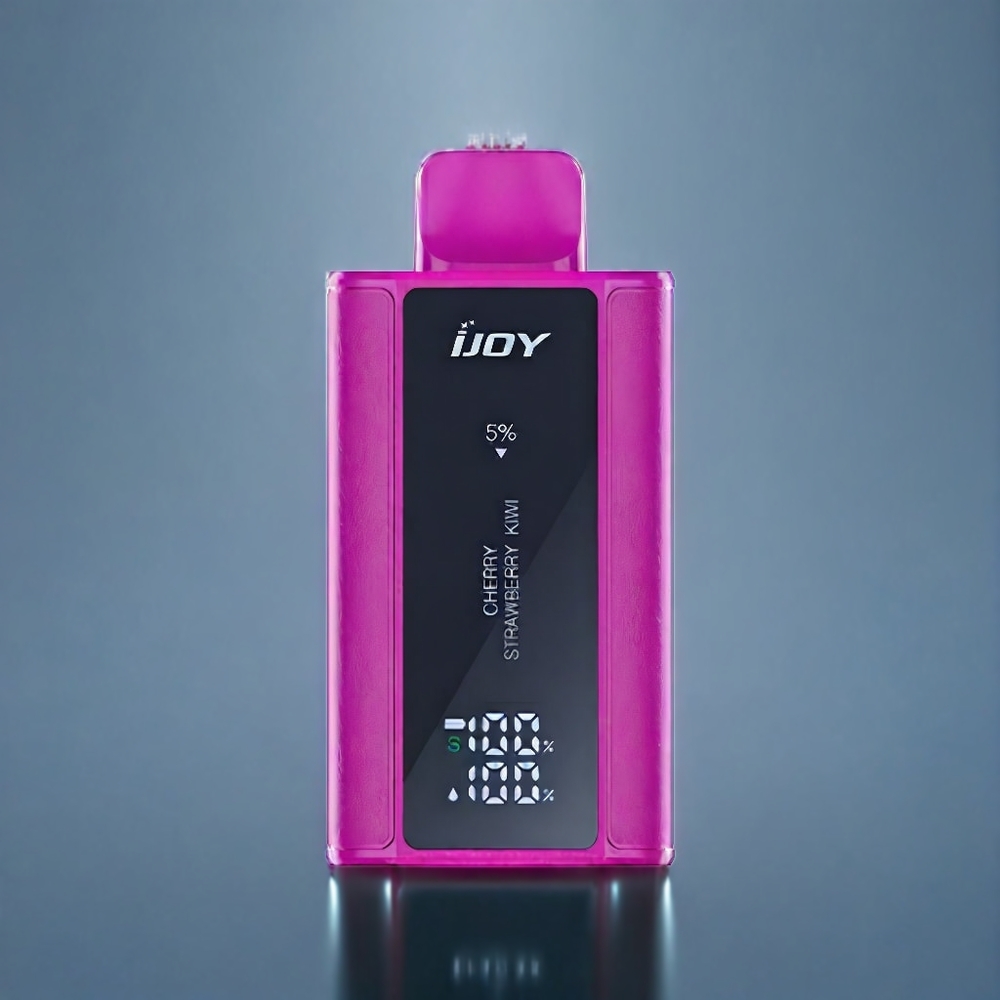 IJOY Captain 10000 Puffs Engangs vape Kirsebær Jordbær Kiwi Dansk engros med 18ml e-væske og 650mAh batteri