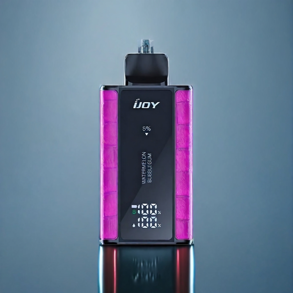 IJOY Captain 10000 Puffs Engangsdamp Dansk engros - Vandmelon Bubblegum, 18ml, 5% Nikotin, Type-C Opladning