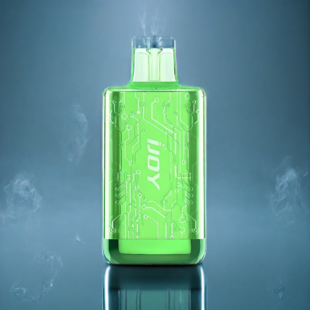 IJOY CYBER 5000 Puffs Engangs Vape Dansk Engros - Citronslik Is (13ml, 550mAh, Type-C)