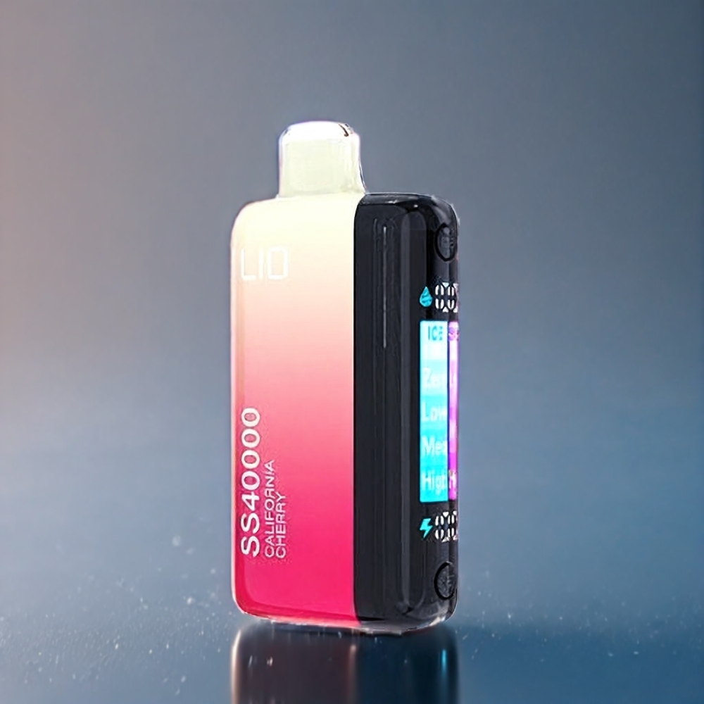 IJOY LIO SS40000 Engangs vape Dansk Engros - 40000 Puffs, 22ML, 1100 mAh, Californisk Kirsebær