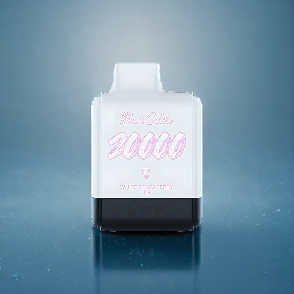 IJOY Mars Cabin 20000 Puffs Engangs Vape Dansk Engros - Hvid Jordbær Is - 20ML / 0.5 Ohm / TYPE-C