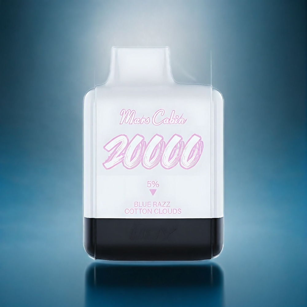 IJOY Mars Cabin 20000 Puffs Engangs vape Blå Hindbær Bomuldsskyer Dansk Engros