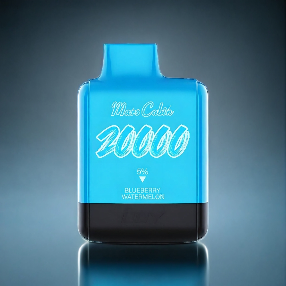 IJOY Mars Cabin 20000 Puffs Engangs vape Blåbær Vandmelon Dansk Engros - 20ML, 0.5 Ohm, TYPE-C