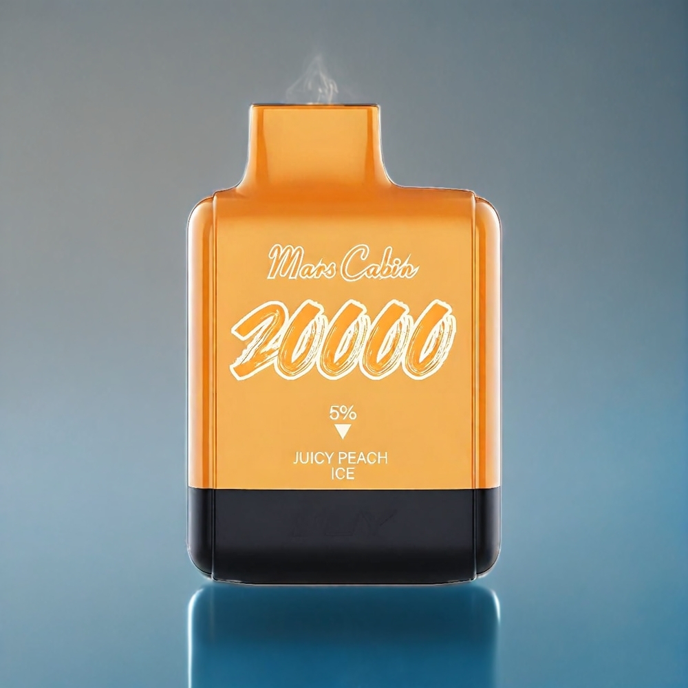IJOY Mars Cabin 20000 Puffs Engangs vape Juicy Peach Ice Dansk engros med 20ML og 50MG